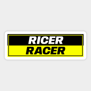 The Ricer Racer Sticker